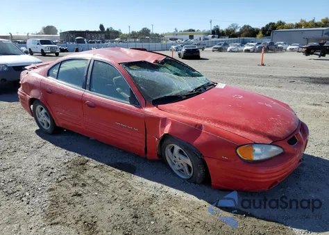 1999 Pontiac Grand Am Se from USA, damaged, VIN 1G2NE52E7XM780440